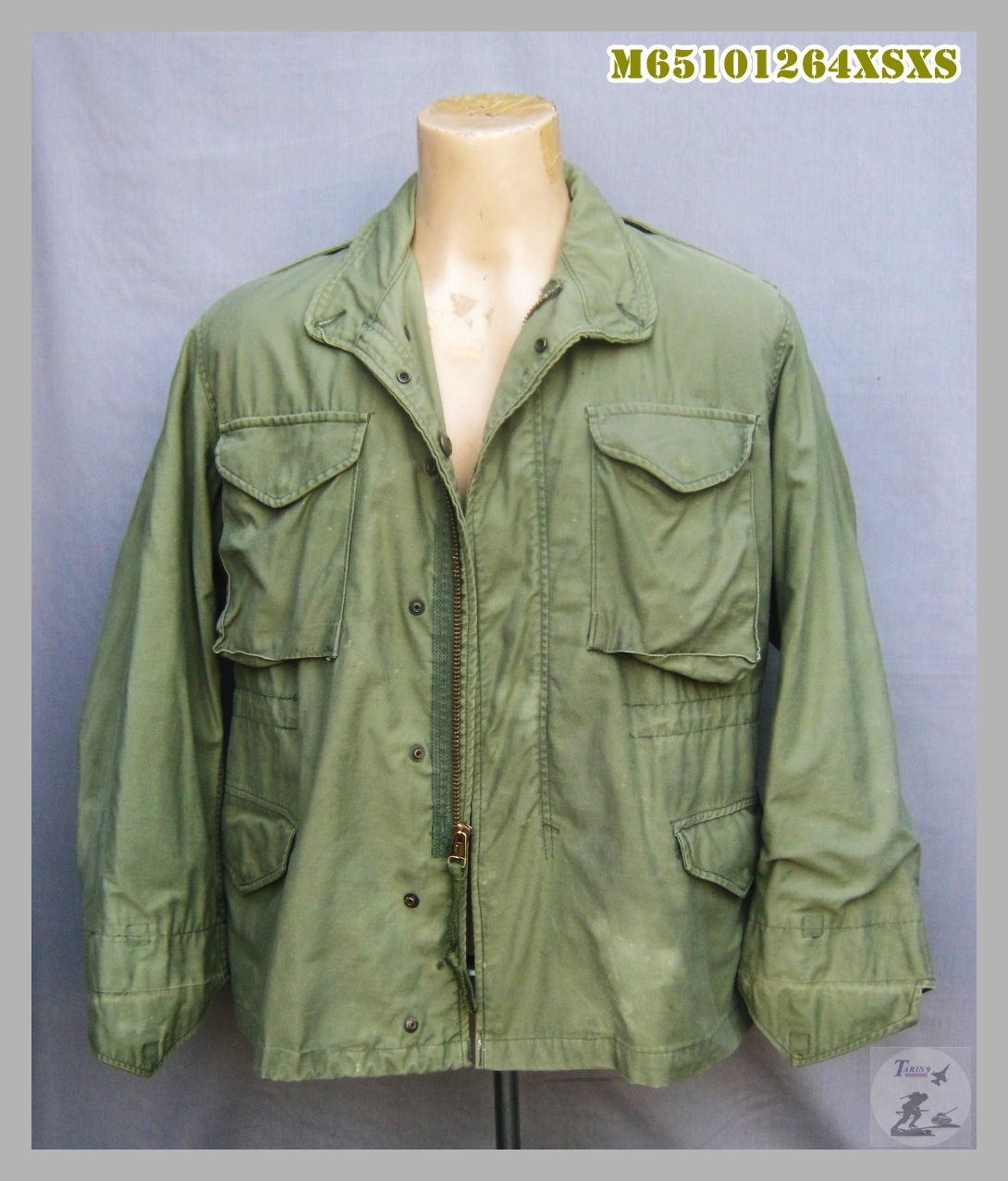 ขายแล้ว เสื้อทหาร M65 Class1 Pattern4
