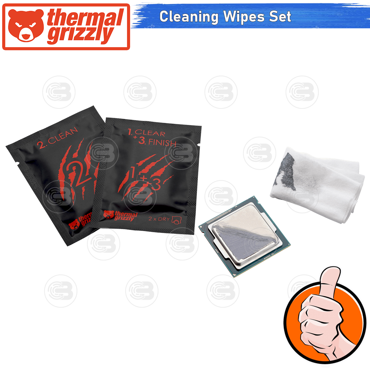 [CoolBlasterThai] Thermal Grizzly Cleaning Wipes