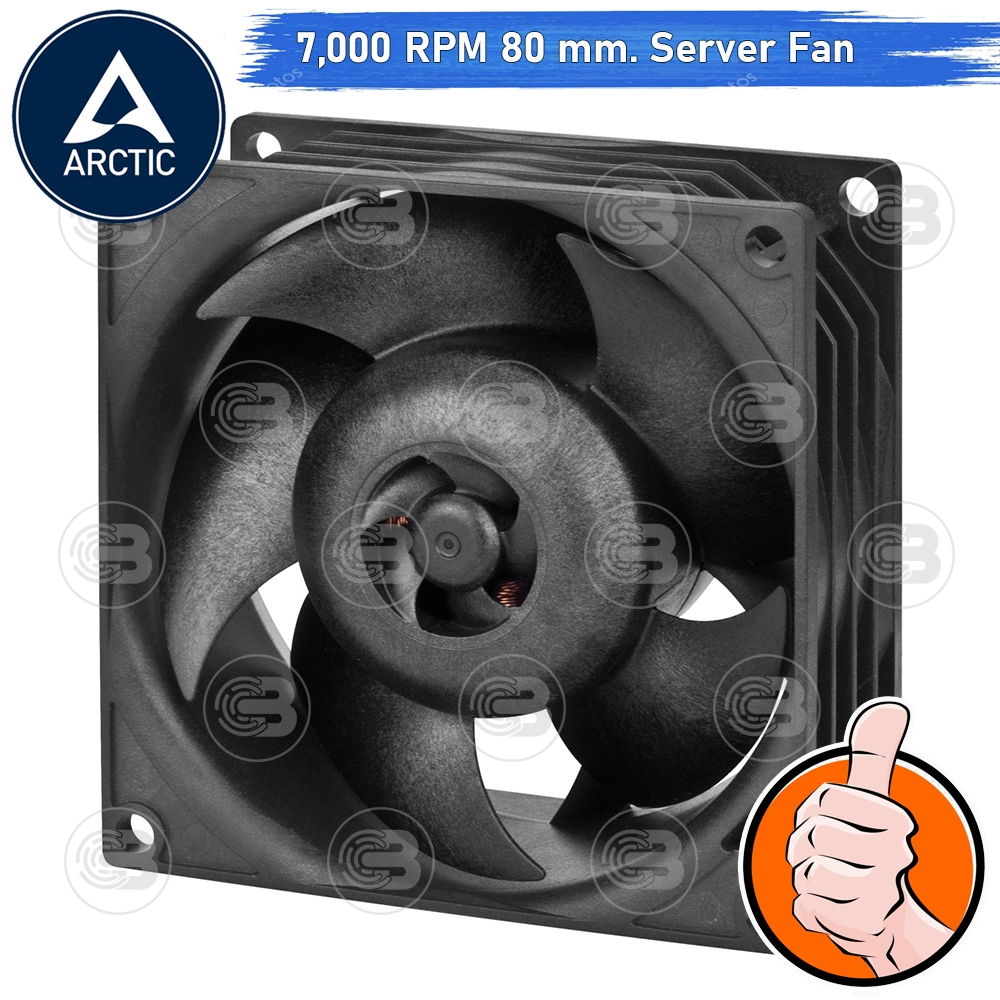 [CoolBlasterThai] ARCTIC S8038-7K 7000 RPM (size 80 mm.) Fan Case ประกัน 6 ปี