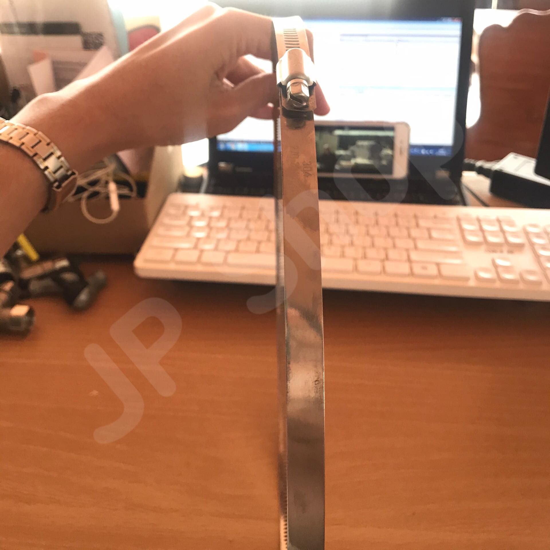 ปลอกรัด 270-292 (12 มม.) แคลมป์รัดท่อสแตนเลส 304 #270292