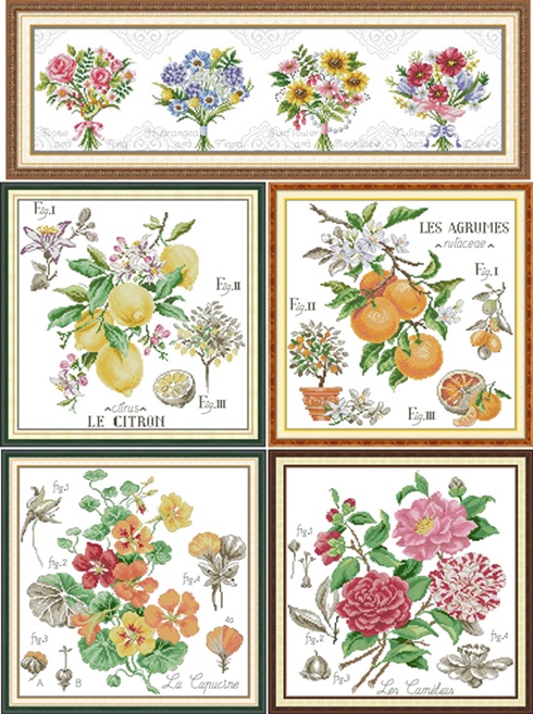 Flower series (ไม่พิมพ์/พิมพ์ลาย)