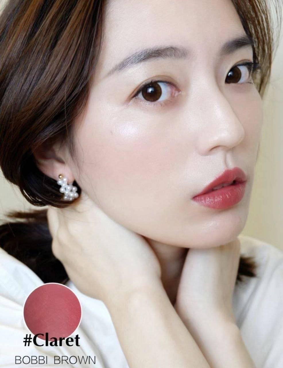 Bobbi Brown Luxe Matte Lip Color 0.8g สี 4 Claret ของแท้ ขนาดทดลอง