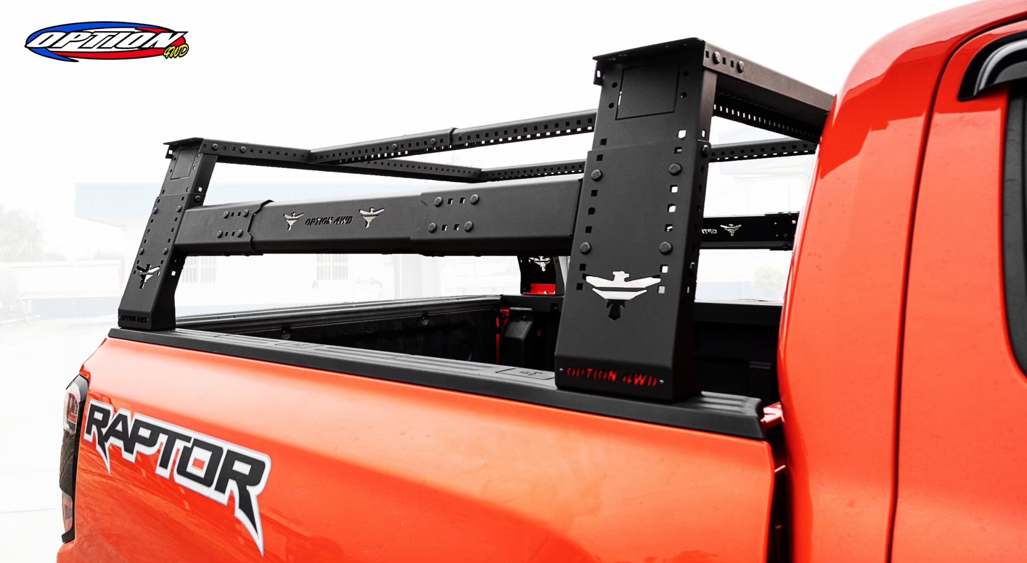 Bed Rack 4 Leg Option4WD สำหรับ Ford Ranger/Raptor Next Gen