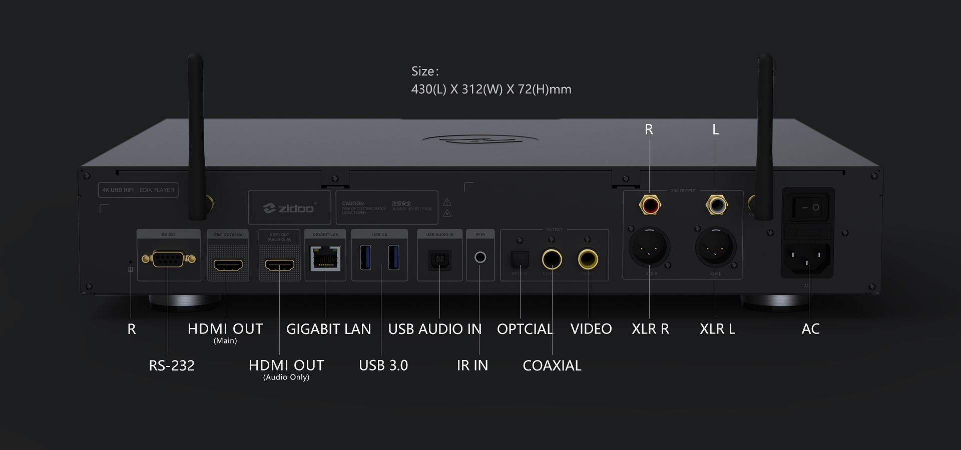 Zidoo UHD3000