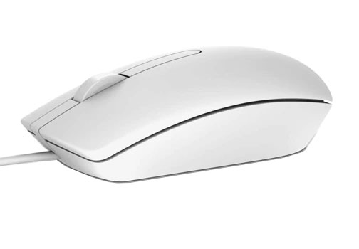 Dell Optical Mouse MS116 สีขาว