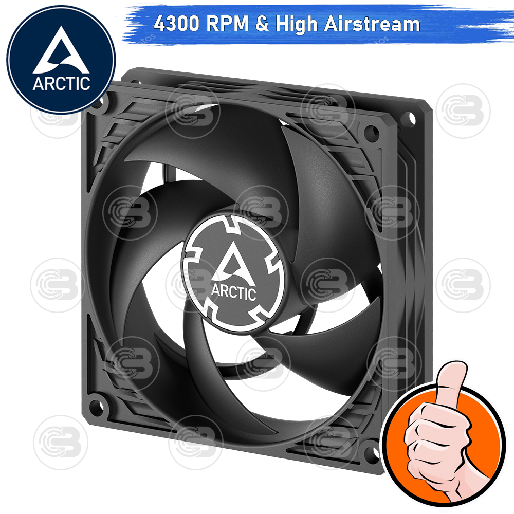 [CoolBlasterThai] ARCTIC P9 MAX PWM (size 92 mm.) PC Fan Case ประกัน 6 ปี