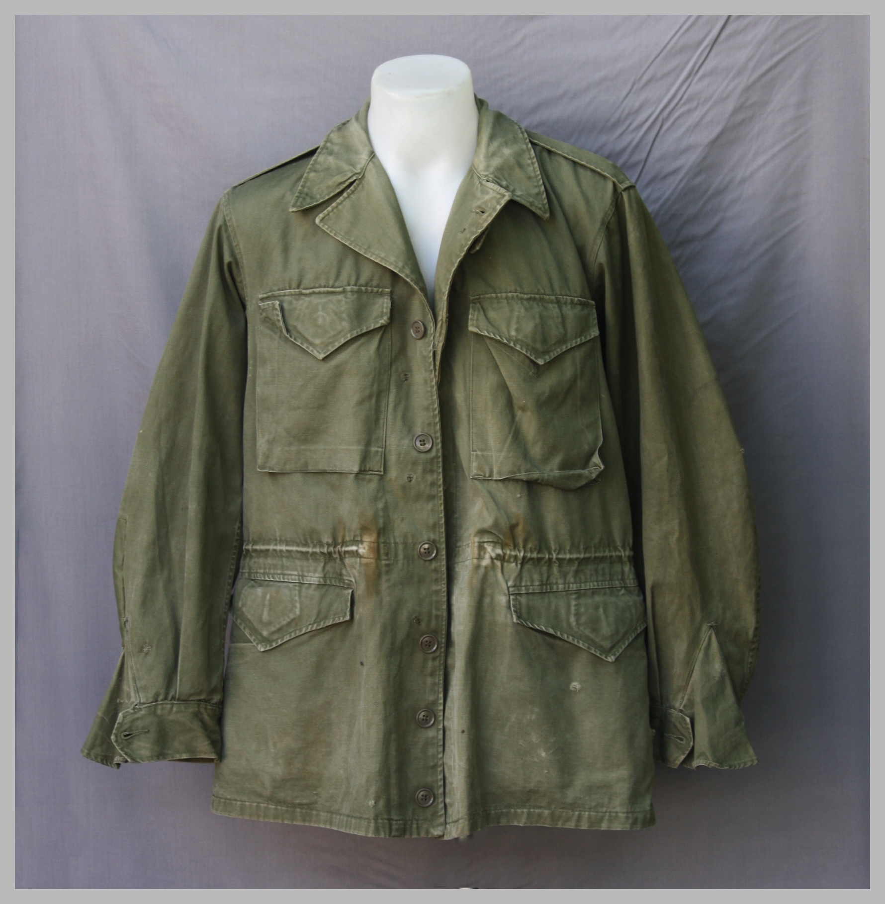 ขายแล้ว M1950 เสื้อทหาร สหรัฐ สงครามเกาหลี