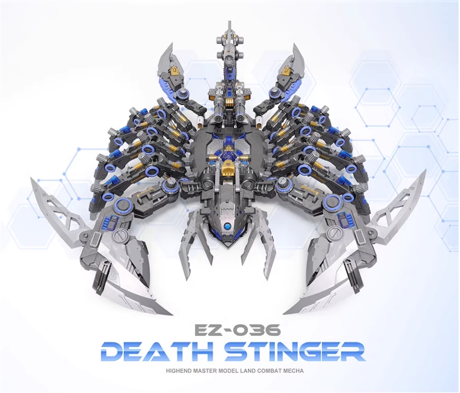 1/50 EZ-036 Death Stinger - Blue Ver. [ZA Model]