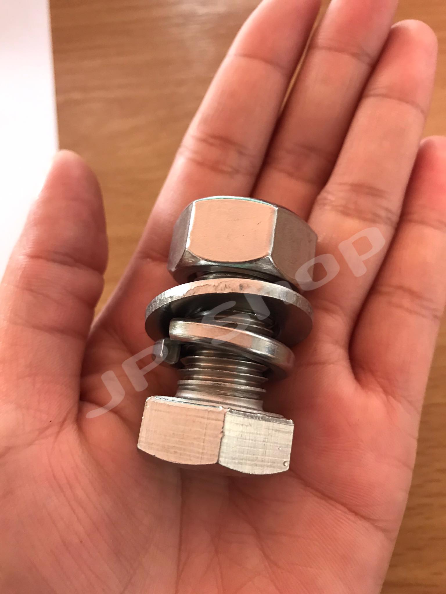 น็อตสแตนเลส304 ขนาดM16*35มม. M16 ยาว35มม. #16635