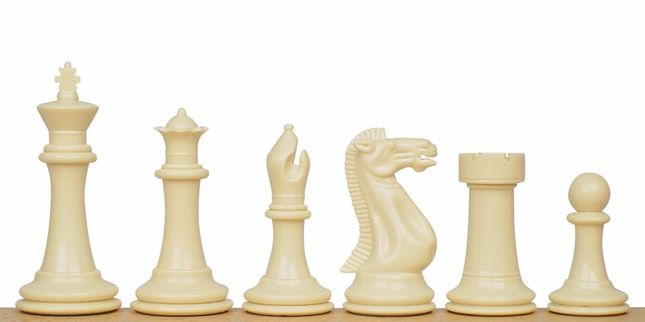 3 7/8" Big Knight Series Plastic Chess Pieces ตัวหมากรุกสากลบิกไนท์