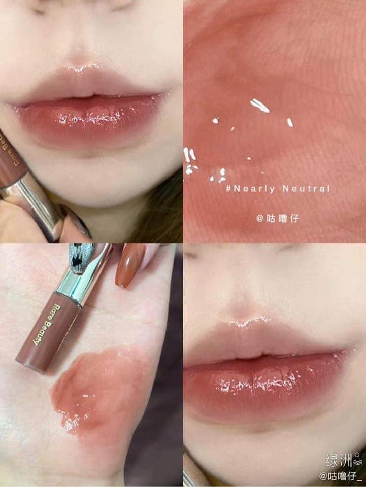Rare Beauty Stay Vulnerable Glossy 1.4ml. #NearlyNeutral ลิปกลอส