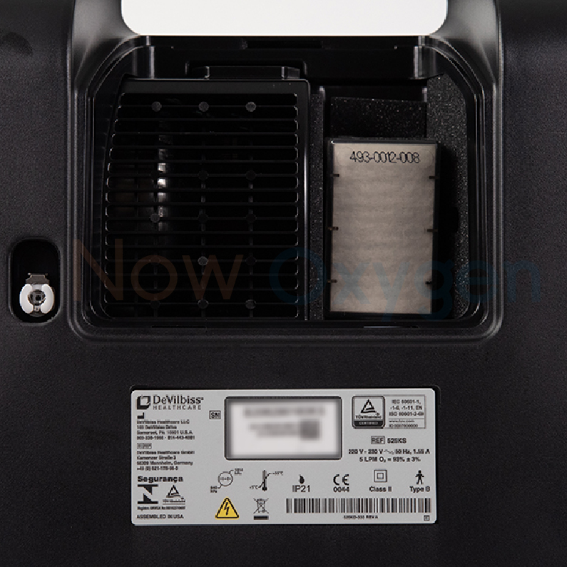 ตู้พักฟื้นสัตว์ขนาด 45*45 ซม. จับคู่กับเครื่องผลิตออกซิเจนขนาด 5 ลิตร Devilbiss 525KS