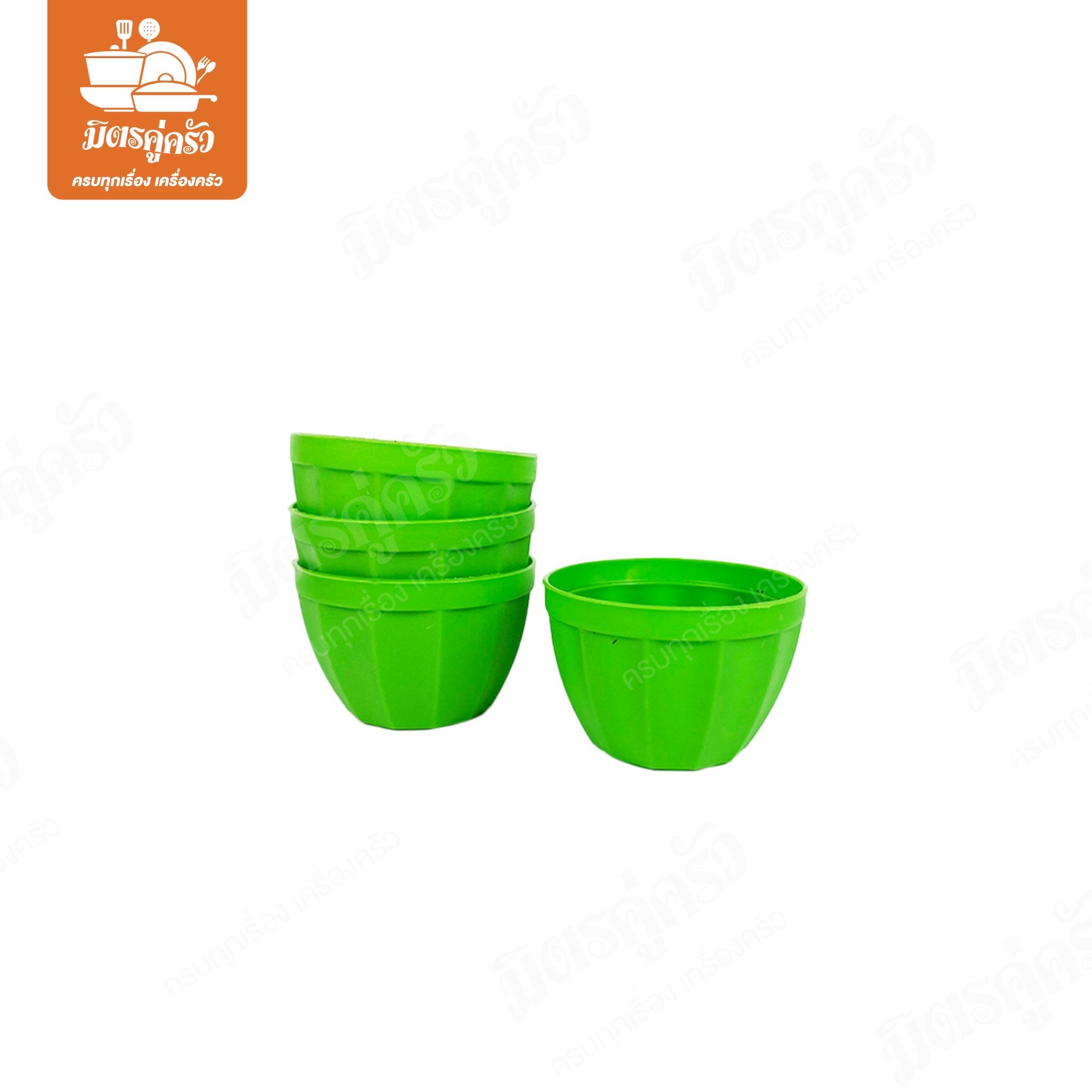 กระถางต้นไม้กลมขอบเหลี่ยม 2.5 นิ้ว (บรรจุ1x4)