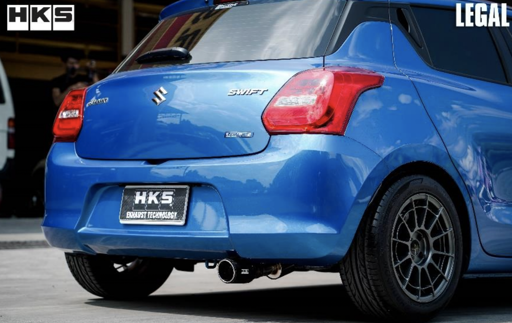 ชุดท่อ HKS Legal Carbon Suzuki Swift