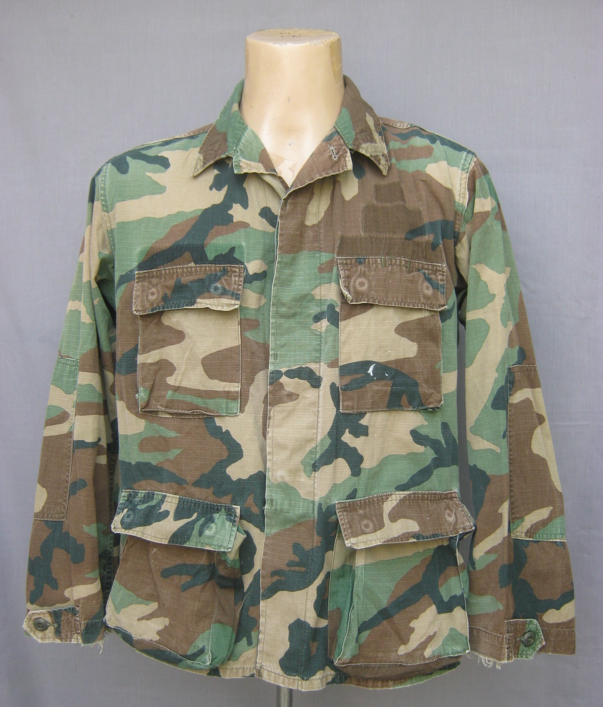 ขายแล้ว เสื้อ ทหารสหรัฐ M81 woodland