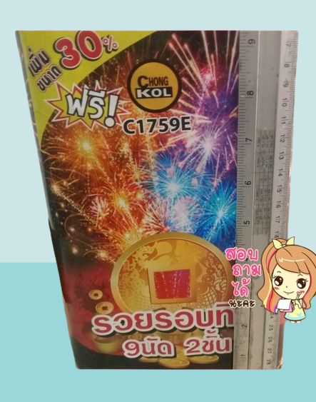 รวยรอบทิศ 9 นัด ท่อ 2 นิ้ว (รวมส่ง)