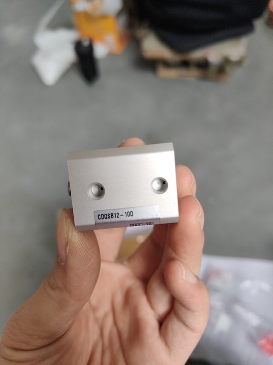 SMC CDQSB12-10D cyl, compact, dbl act, auto-sw, CQS COMPACT CYLINDER กระบอกสูบขนาดเล็ก