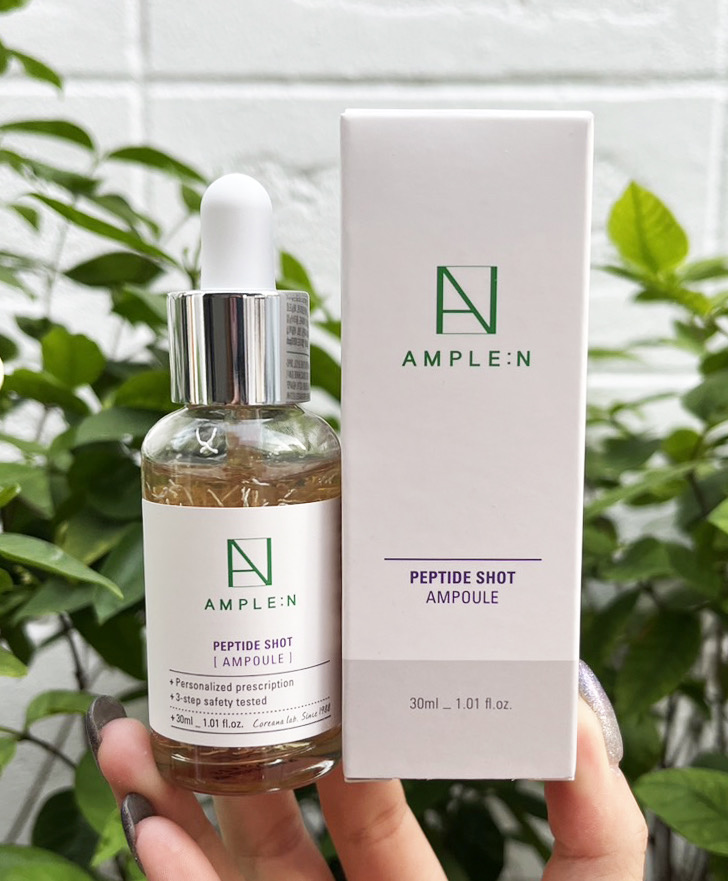 Ample : N Peptide Shot Ampoule เซรั่มสูตรเปปไทด์ จากเกาหลี แพ็คเก็จ 2024