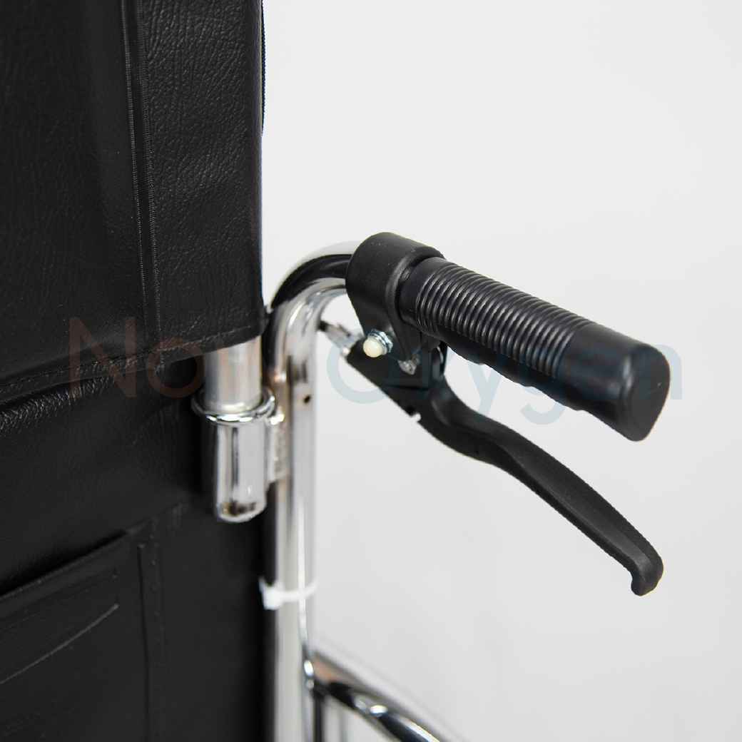 รถเข็นแมนนวล รุ่นพนักพิงสูง ปรับเอนนอน ปรับเหยียดขา ( Strong Manual High Back ) รับประกัน 1 ปี