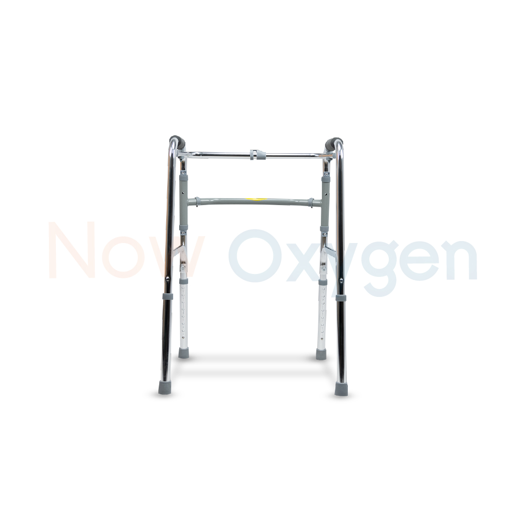 ไม้เท้าช่วยพยุง วอล์คเกอร์ (Walker) แบบ 4 ขา พับได้