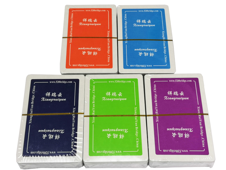 ไพ่บริดจ์ กระดาษ (รุ่นมาตรฐาน) Contract Bridge Playing Cards [XRY Bridge]