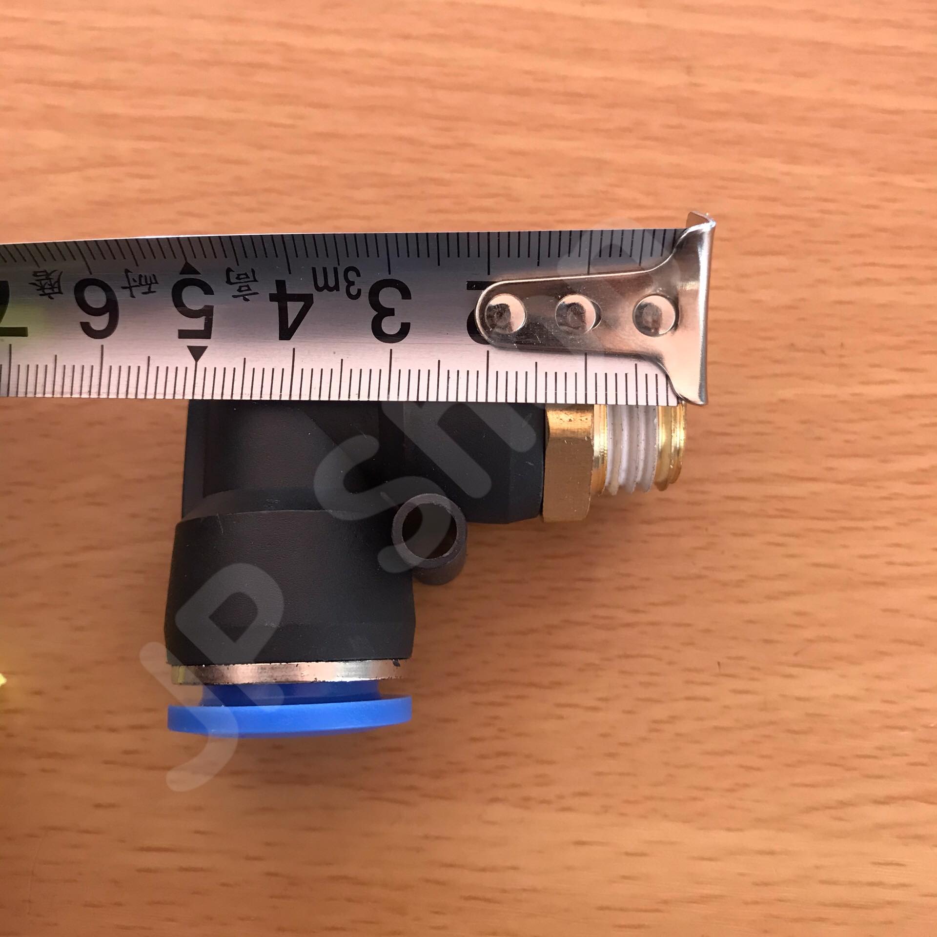 ข้อต่อลม ฟิตติ้งสายลม 16 มม. ข้อต่อ PL-16-04 #16042