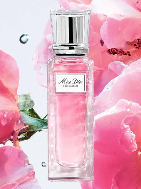 Miss Dior Rose N'Roses Roller Pearl 20ml. น้ำหอมหัวลูกกลิ้ง