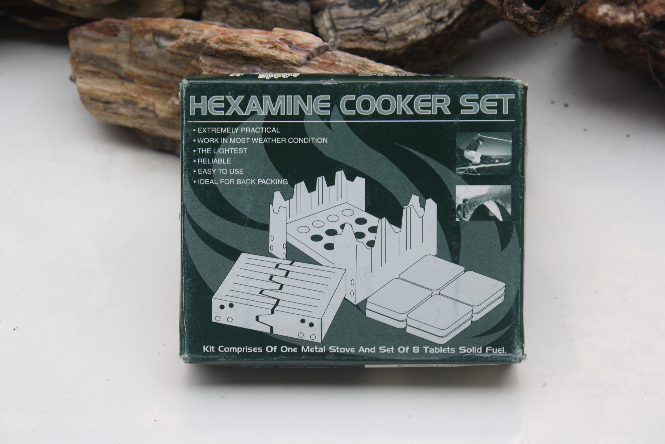 Hexamine Cooker เชื้อเพลิงแข็งสำหรับแคม์ปปิ้ง