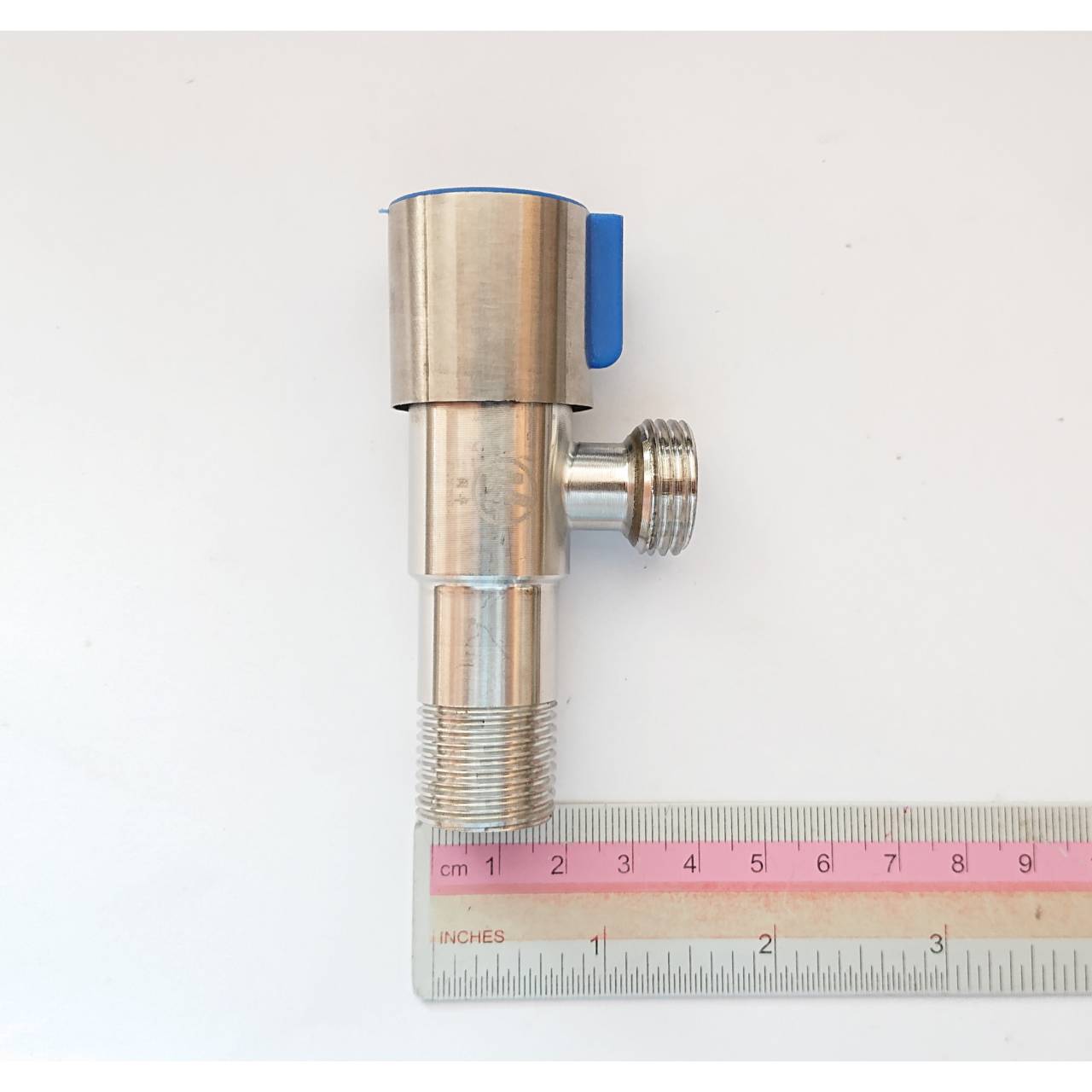 วาล์วฝักบัว 4หุน ฝังกำแพง สต๊อปวาล์ว วาล์วเปิด-ปิดน้ำ ก๊อกน้ำสแตนเลส SUS 304