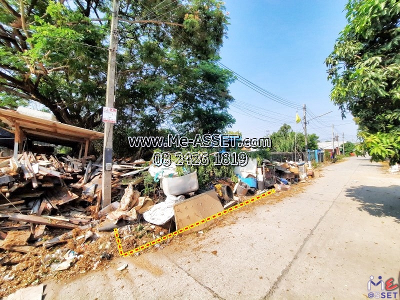 ขายที่ดินเปล่า ย่าน หมู่บ้านศรีวังน้อย โรจนะ ลำตาเสา อยุธยา : ใกล้ ช.วิมลการช่างสแตนเลส และบริษัทโกลเด้นดีพ (ประเทศไทย) : 50 ตร.วา