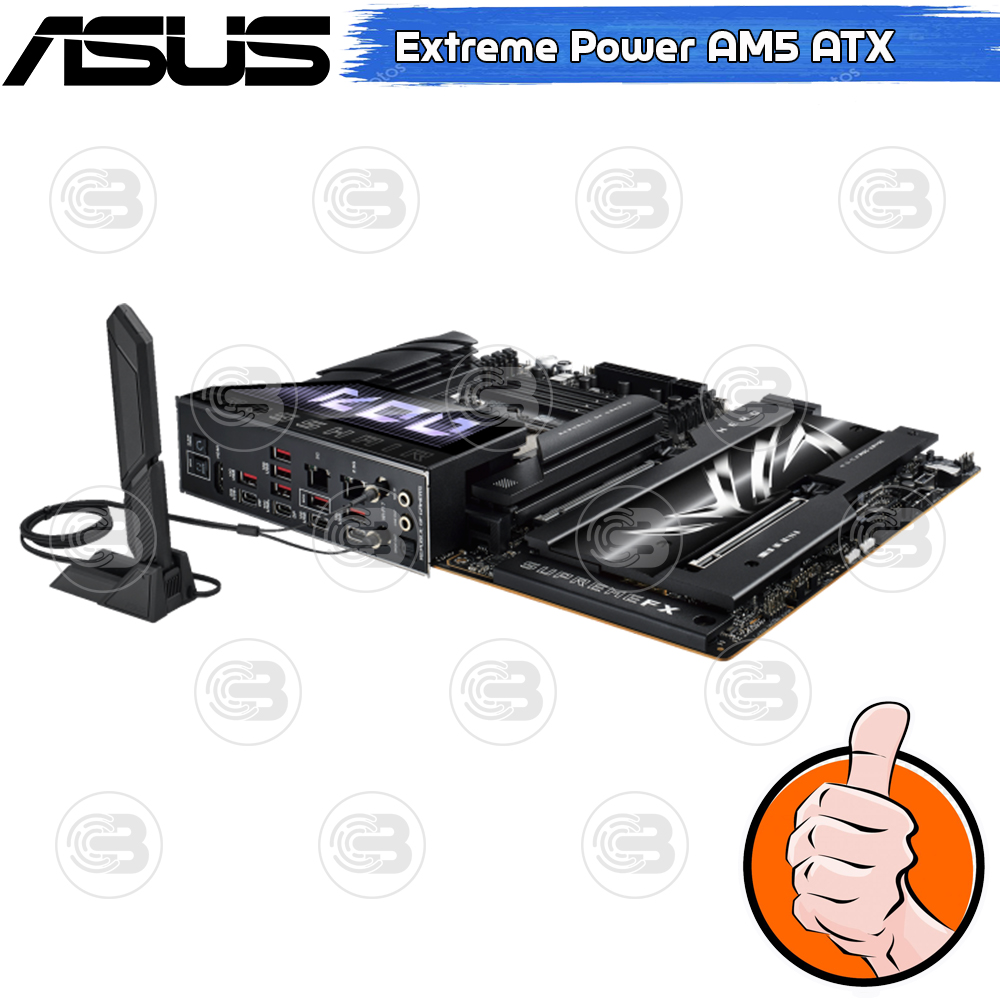 [CoolBlasterThai] ASUS MAINBOARD ROG CROSSHAIR X870E HERO AMD SOCKET AM5 DDR5 ATX ประกัน 3 ปี