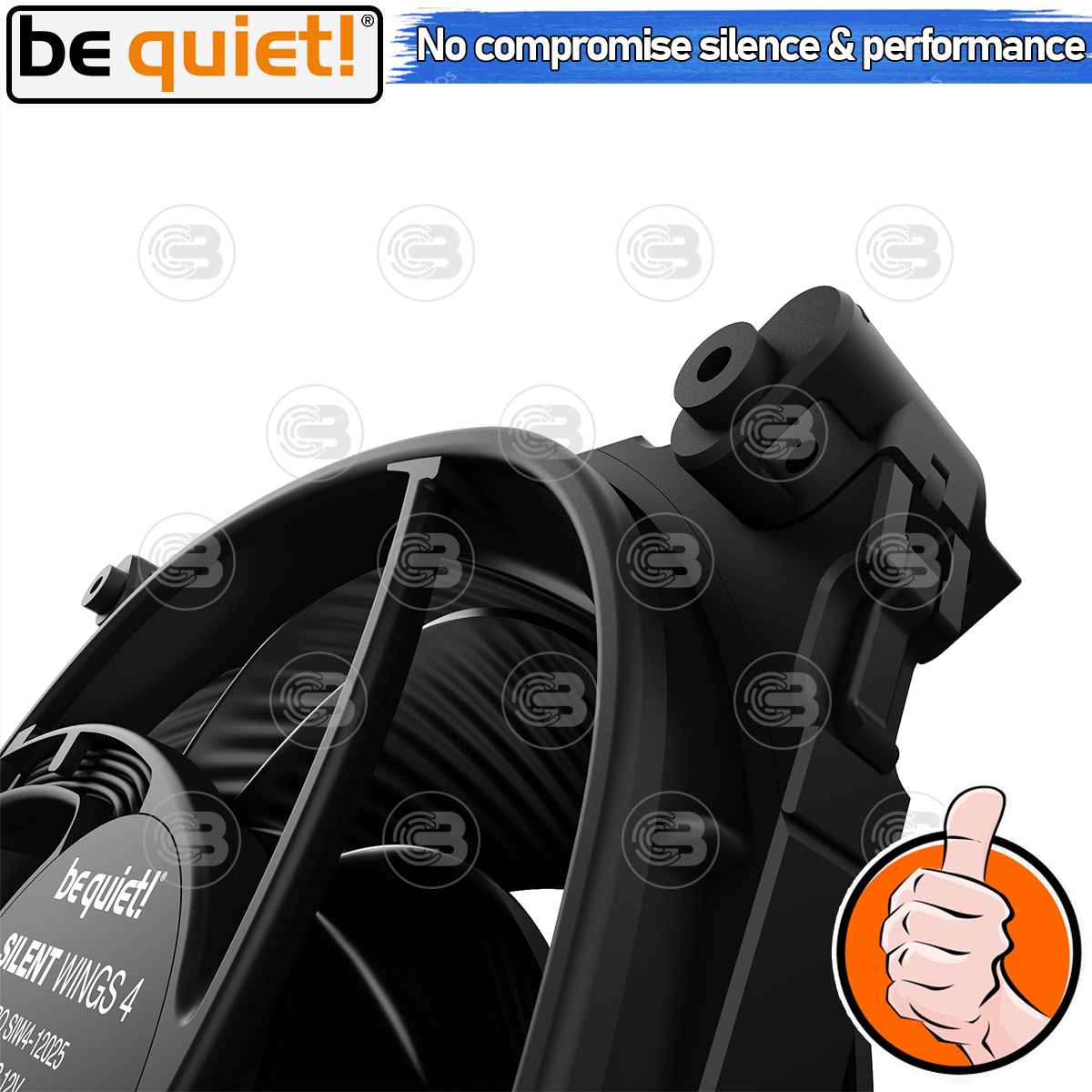 [CoolBlasterThai] Be Quiet Silent Wings 4 120 PWM high-speed PC Fan Case (BL094) ประกัน 5 ปี