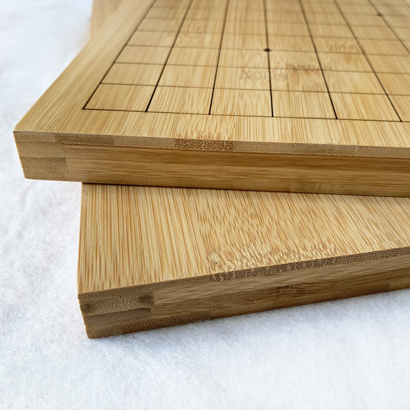 กระดานหมากล้อมไม้ไผ่ 9/13 เส้น