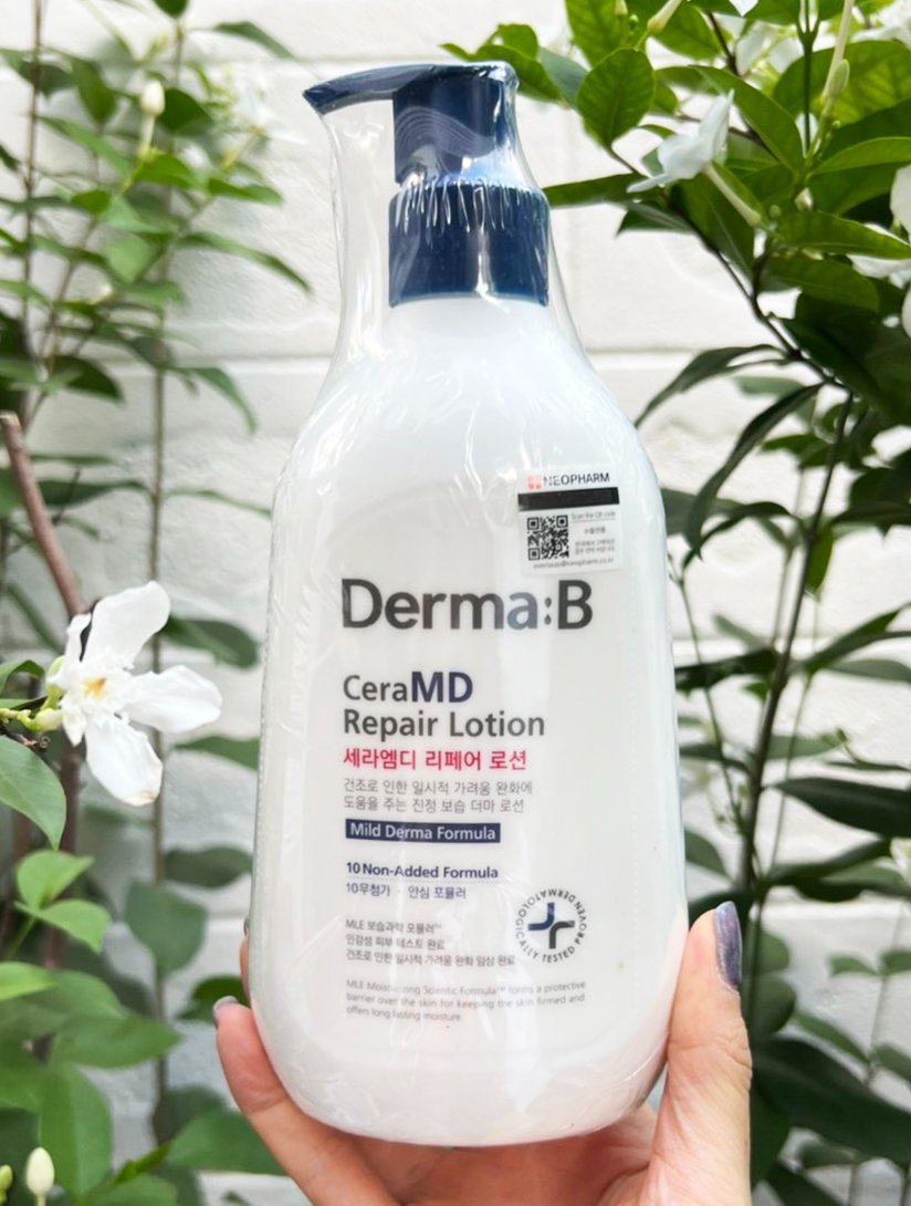 Derma:B CeraMD Repair Lotion 400ml. โลชั่น