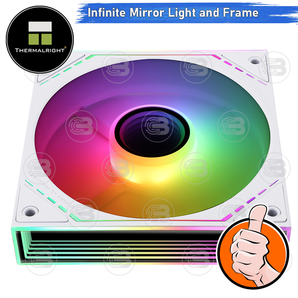 [CoolBlasterThai] Thermalright TL-M12W-S A-RGB Fan Case (size 120 mm.) ประกัน 3 ปี