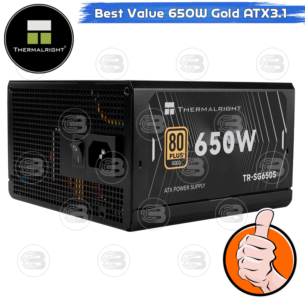[CoolBlasterThai] Thermalright Power Supply 650W 80 Plus Gold (SG-650S) ประกัน 5 ปี