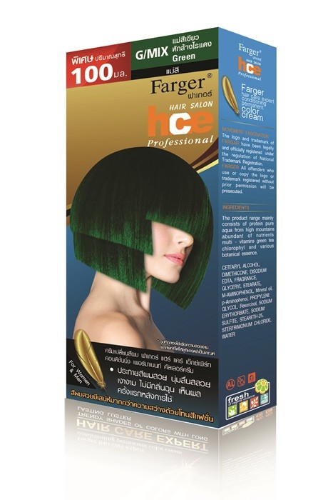 แท้พร้อมส่ง○ Farger hce professional (แม่สี) ฟาร์เกอร์ ยาย้อมผม ฟาร์เกอร์ ครีมเปลี่ยนสีผม 100 มล.