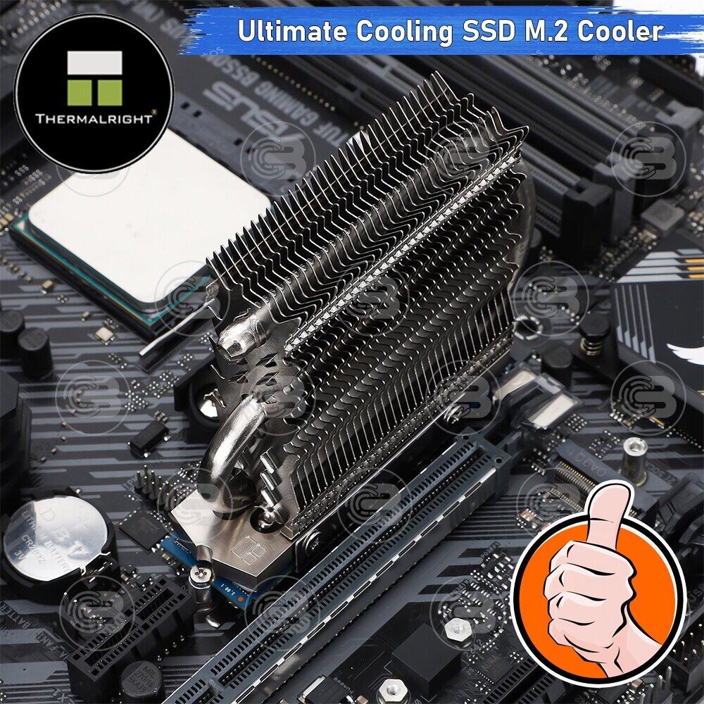[CoolBlasterThai] Thermalright HR-09 2280 PRO SSD M.2 COOLING KIT With Heatpipe ประกัน 6 ปี
