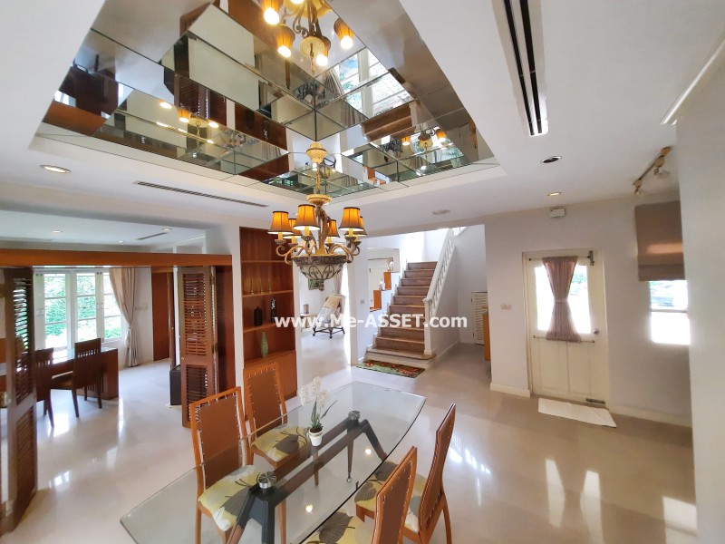 ขายบ้านเดี่ยว ม.นันทวัน วงแหวน-รัตนาธิเบศร์ ถ.ตลิ่งชัน-สุพรรณบุรี ต.เสาธงหิน อ.บางใหญ่ นนทบุรี ต้นโครงการ ตรงข้ามสวนสาธารณะ / พื้นที่ 2 ชั้น 138 ตารางวา