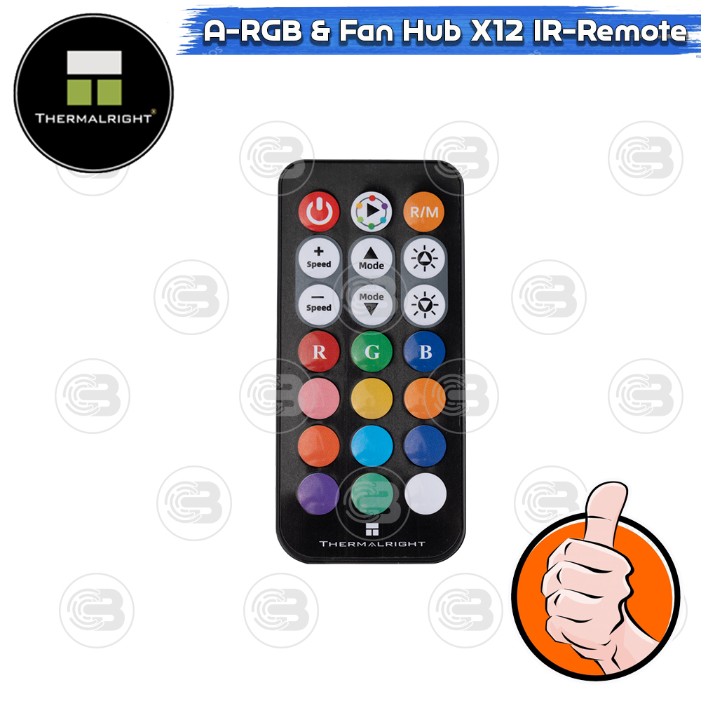 [CoolBlasterThai] Thermalright IR Remote PWM FAN and A-RGB HUB 12 Ports
