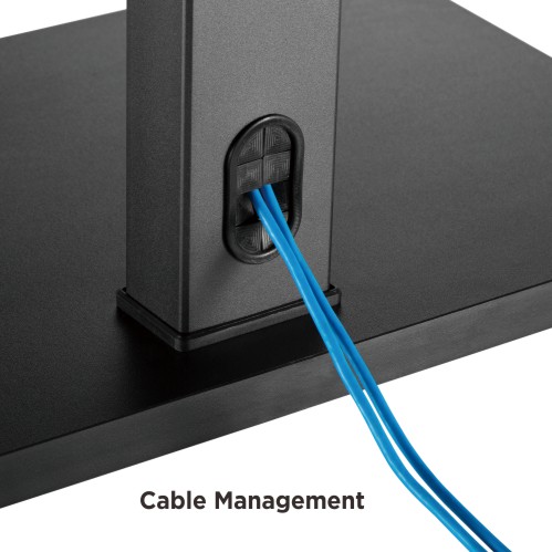ENIX F8600 series ขาตั้งทีวี 37“-75" Home Use TV Floor Stand with Double shelves, Max VESA 600x400mm., Weight Capacity 40 Kg., (ไม่มีล้อ)