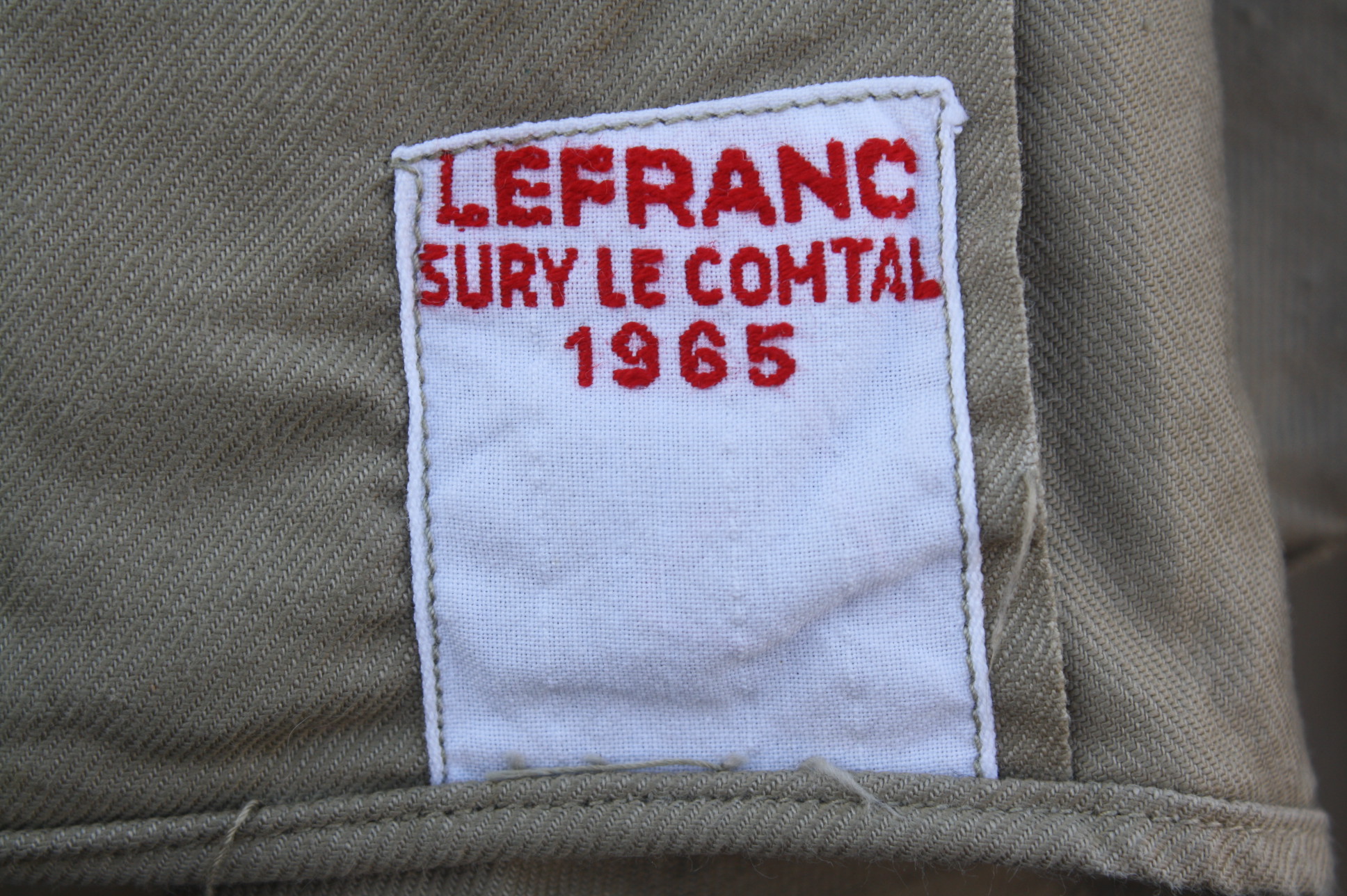 เสื้อทหารฝรั่งเศส 1965