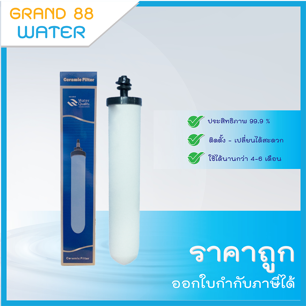 ไส้กรอง Ceramic แบบเกลียว