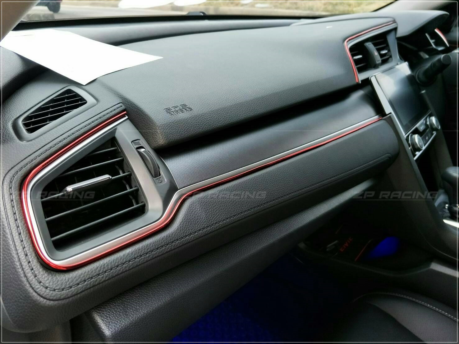 เส้นตกแต่ง console CIVIC FC/FK (5 เมตร) 2016-2022