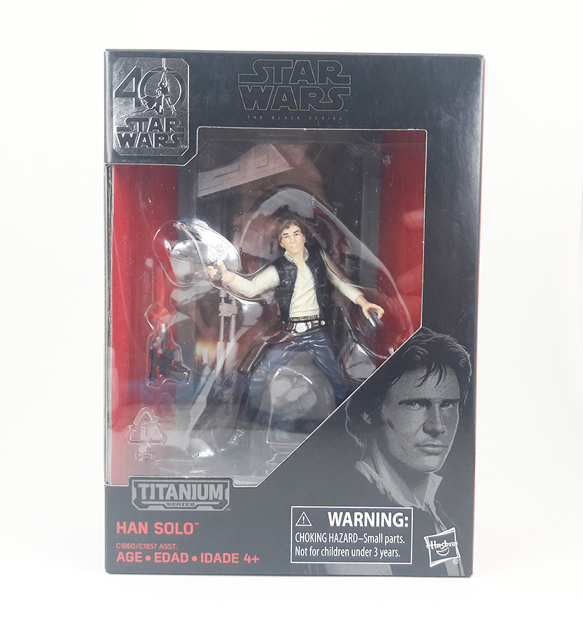 3.75 Han Solo 05 - Star Wars The Black (Titanium) Series