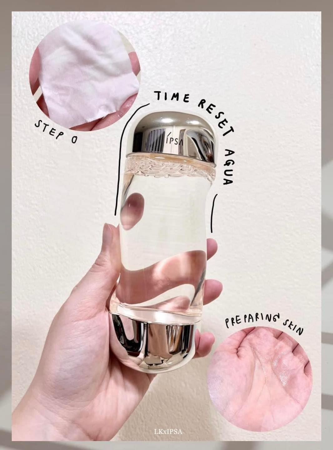 Ipsa The Time Reset Aqua 100ml. โลชั่นเนื้อบางเบา (1ขวด)