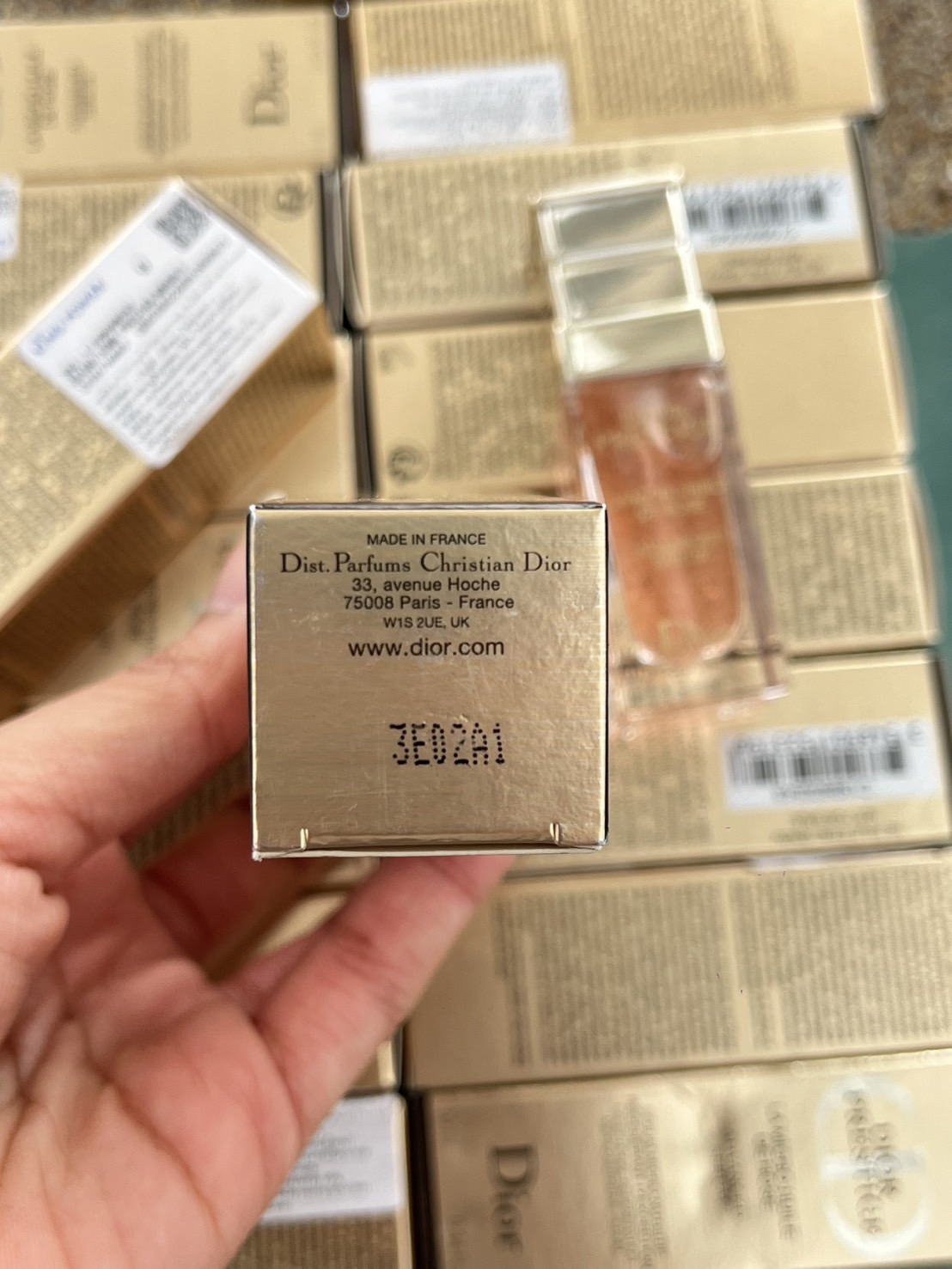 Dior prestige la micro-huile de Rose Advanced Serum 10ml. มีกล่อง ของแท้ ตามภาพ