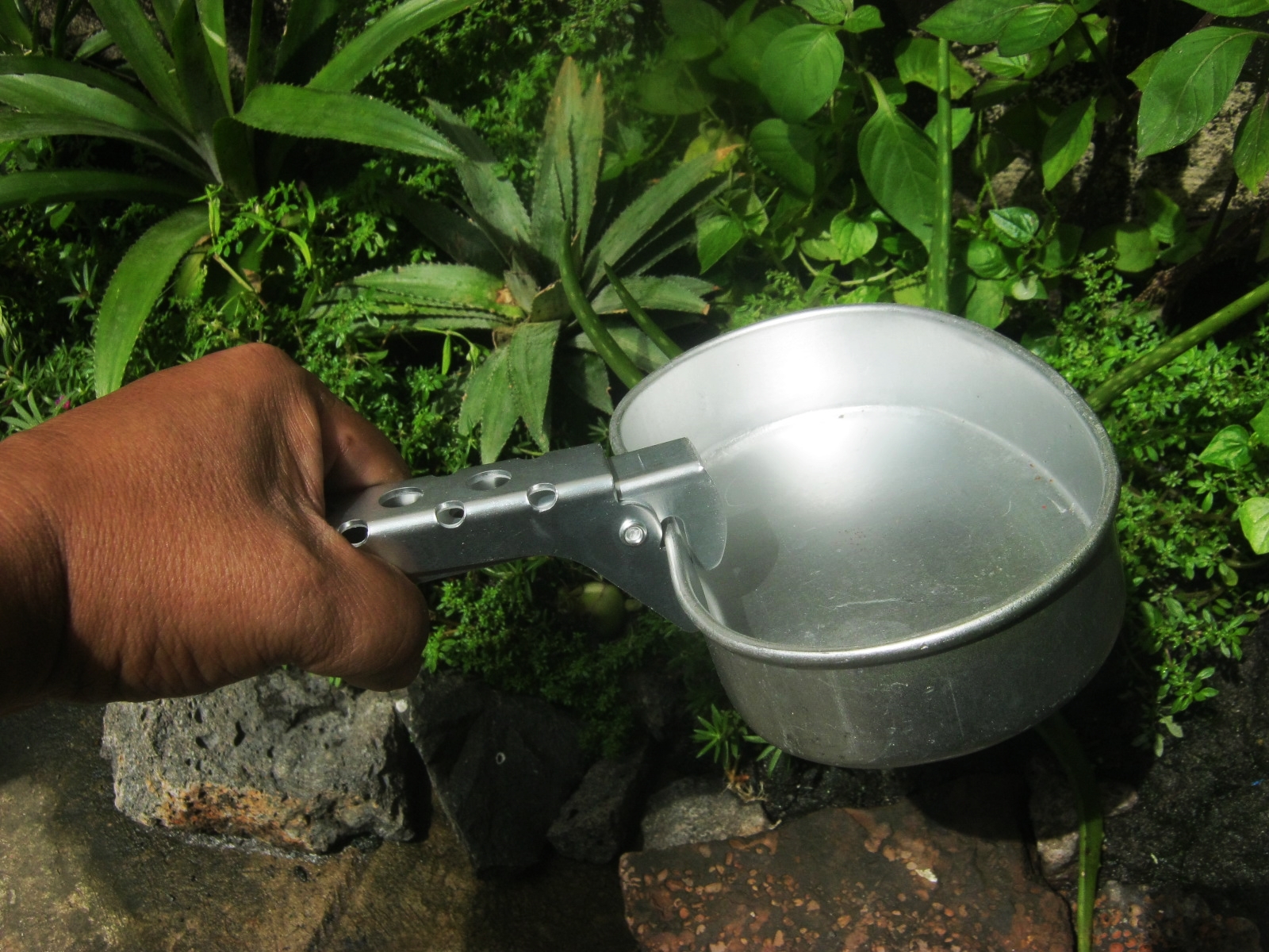 คลิปหนีบยึด กระทะ หม้อ อุปกรณ์แค้มปิ้ง