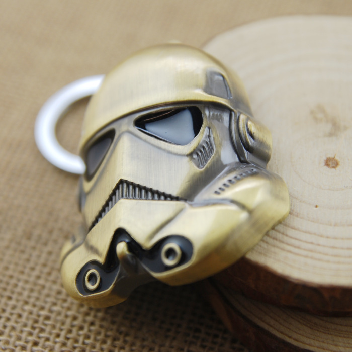 พวงกุญแจ โลหะ Stormtrooper สีบรอนซ์ - Star Wars Keychain