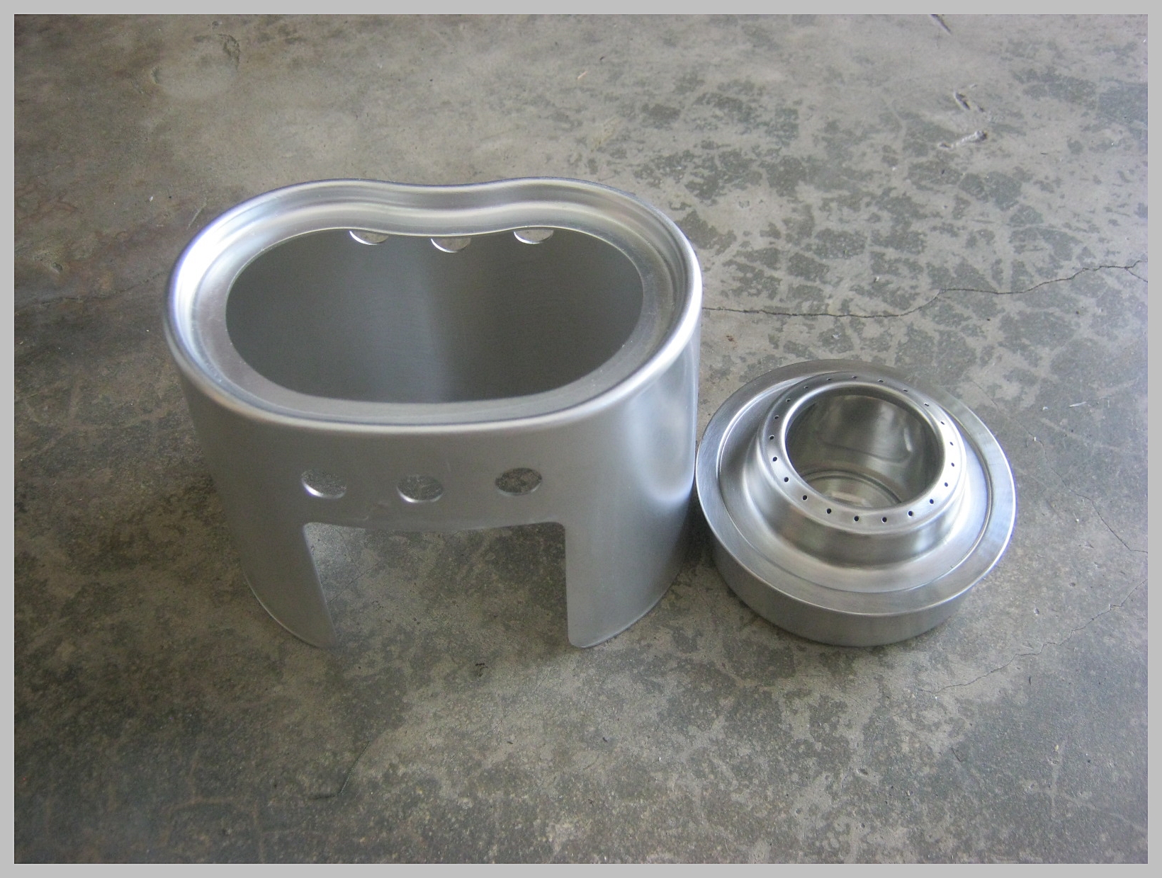 ชุดกระติกน้ำอลูมิเนียม เตา ครอบเตา ถ้วย